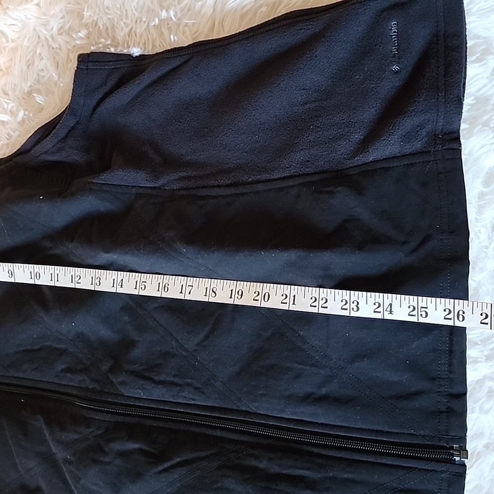 Columbia   Black Fleece Vest Brand New - Picture 4 of 7